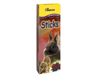 Gimbi Sticks králík lesní plody 2ks