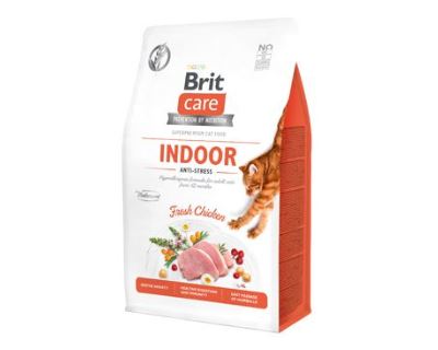 Brit Care Cat GF Indoor Anti-stress, 0,4kg