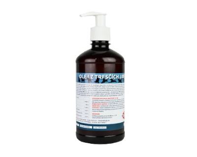 Olej z tresčích jater pro psy ZEUS 100%  500 ml