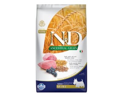 N&D Low Grain Dog Adult Mini Lamb & Blueberry 2,5 kg