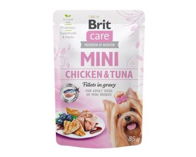 Brit Care Dog Mini Rabbit&Salmon fillets in gravy 85g