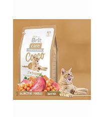 Brit Cat Cocco I`am Gourmand - kačica &amp; losos pre prieberčivé mačky