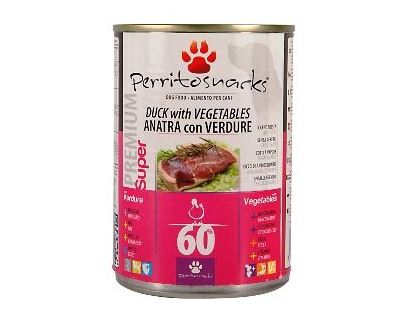 Perrito Duck & Vegetables - kačica & zelenina konzerva pre psov 395 g