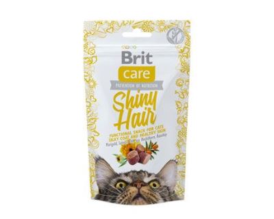 BRIT Care Cat Snack Shiny Hair 50 g