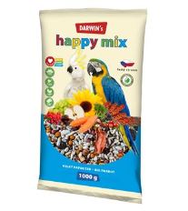 Darwin&#39;s velký papoušek Happy mix 1kg