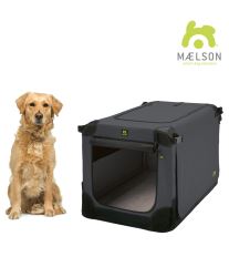 Prepravka pre psov Maelson - čierno-antracitová