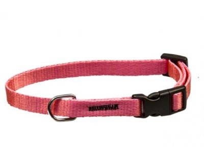 Obojek puppy nylon rozlišovací - ružový B&F 1,00 x 18-26 cm