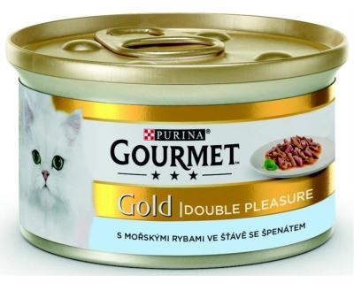 Gourmet Gold cat konz.-duš.a gril.k. morské ryby 85 g