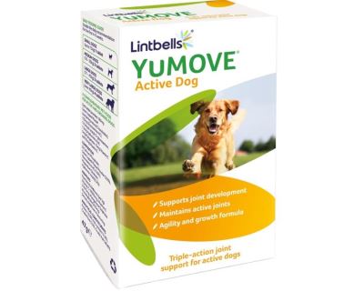 Lintbells YuMOVE Active pro psy 60 žvýkacích tablet